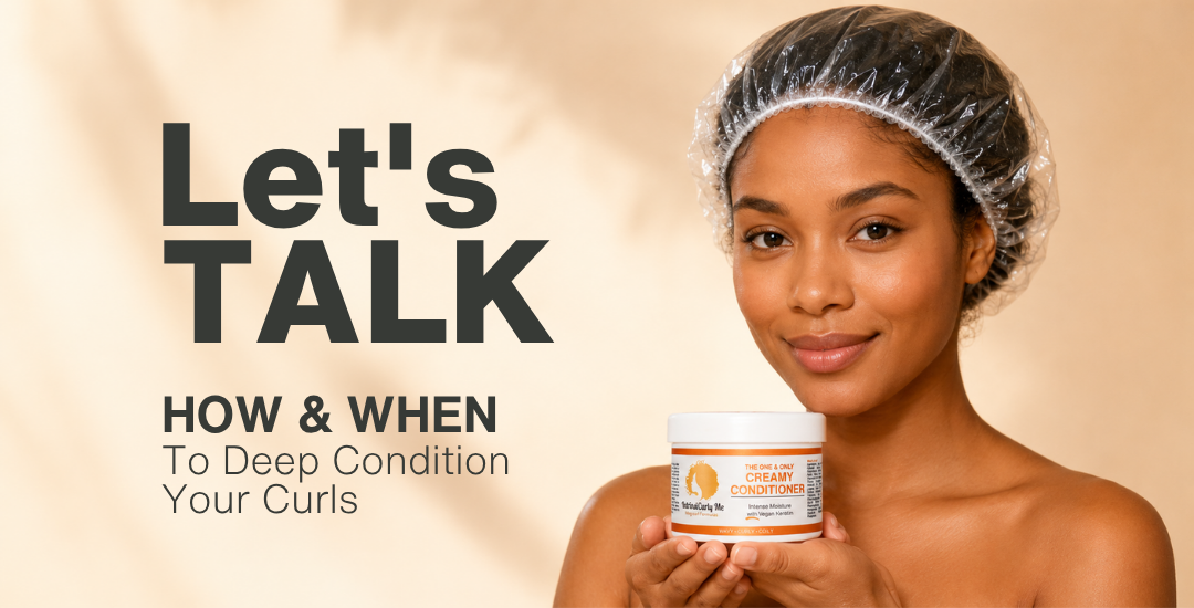 How & When to Deep Condition Your Curls