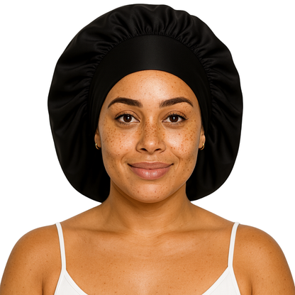 Luxurious Armani Satin Sleep Bonnet