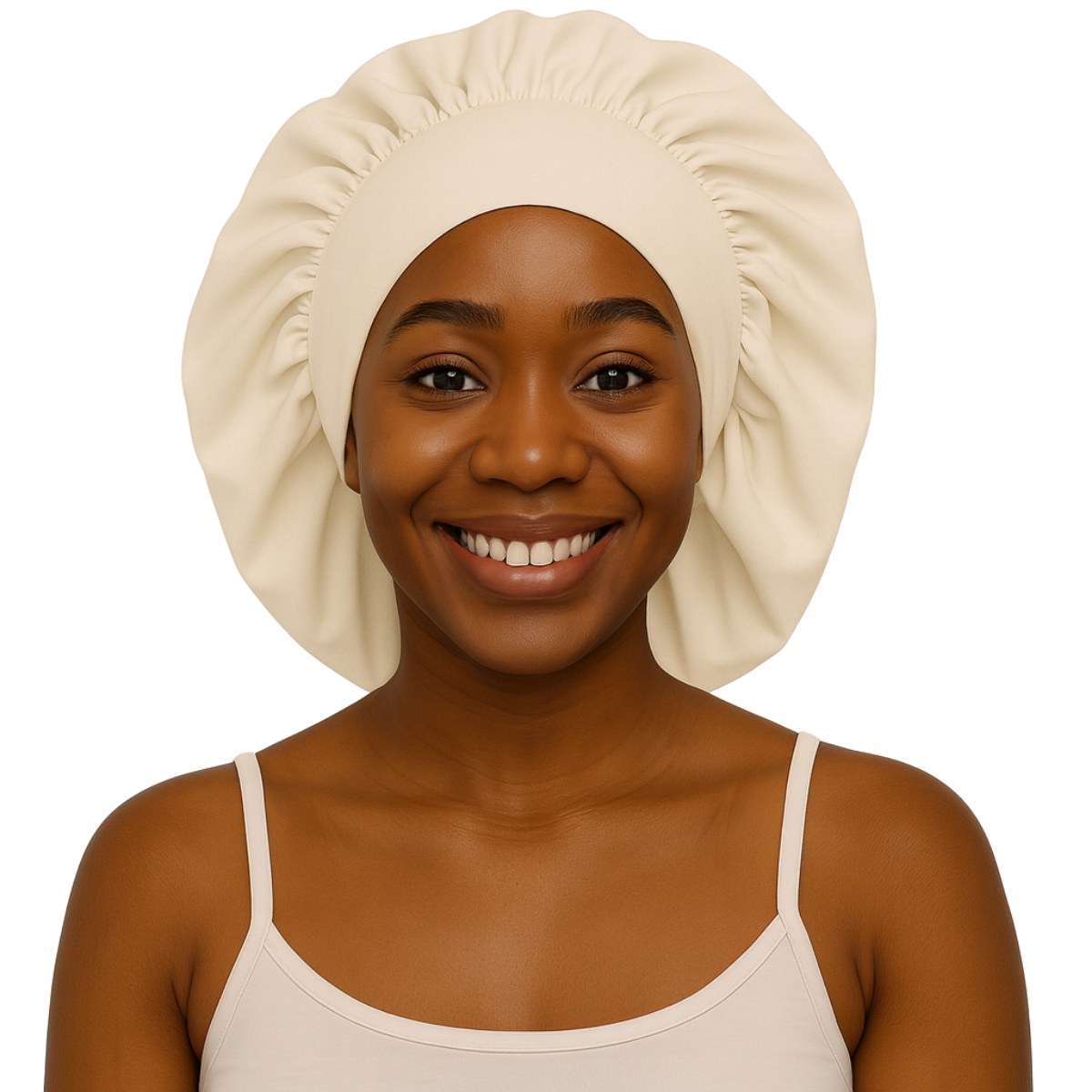 Luxurious Armani Satin Sleep Bonnet