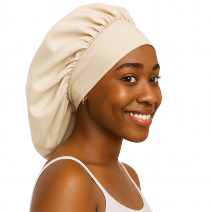 Luxurious Armani Satin Sleep Bonnet