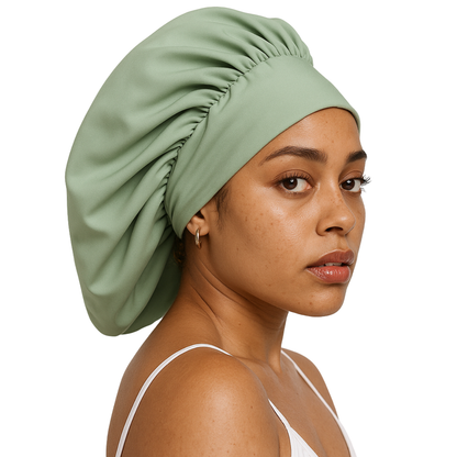 Luxurious Armani Satin Sleep Bonnet